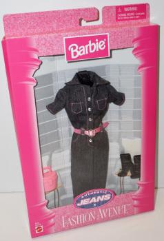 Mattel - Barbie - Fashion Avenue - Authentic Jeans - Denim Jumpsuit - Tenue